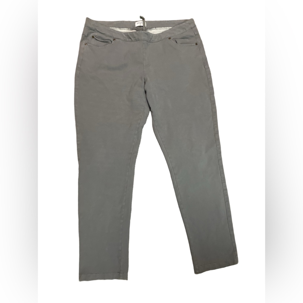 🎁Pajama Jeans Gray Women's Straight Leg Pants